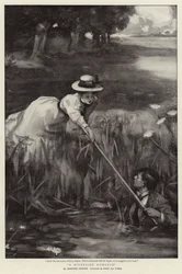 Eine Romanze am Flussufer